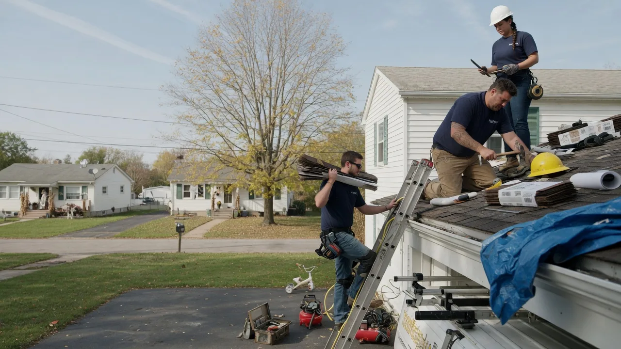 Local Roofing Contractors in Rome, IL near me